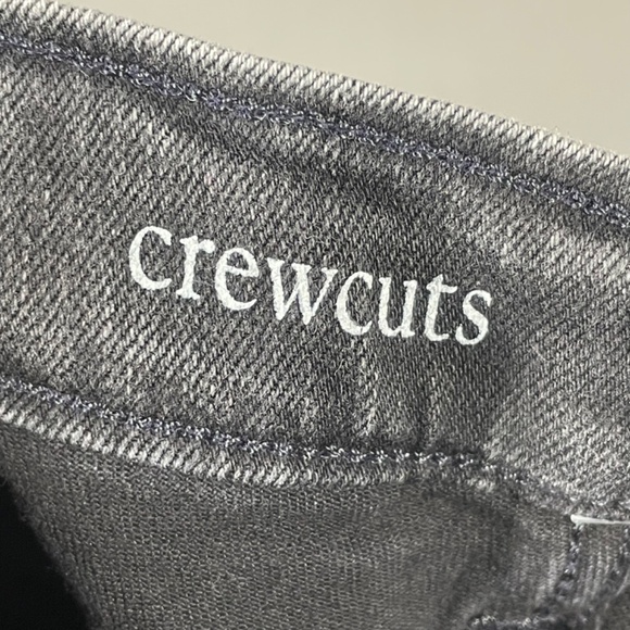 NEW J Crew Crewcuts Jeans Girls 6 black denim skinny casual preppy classic - Picture 4 of 11